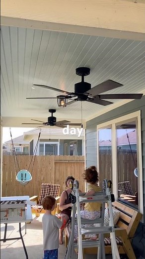 Day 6! The big reveal of the back porch completed. #diy #diyers #springdiy