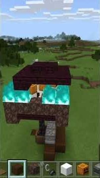 zombie attack in automatically robot in Minecraft #minecraft