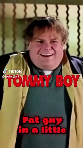 Tommy Boy's Iconic Fat Guy in a Little Coat Scene