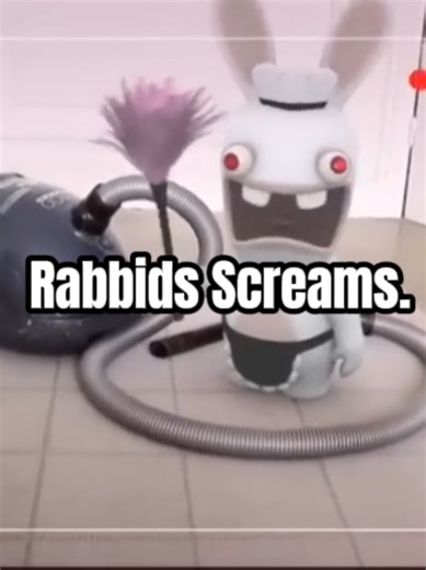 Rabbids Screams DAAAAHH! 🤪🐰 @RabbidsInvasion #rabbidsfanclip #ravingrabbids #nickelodeon #fyp