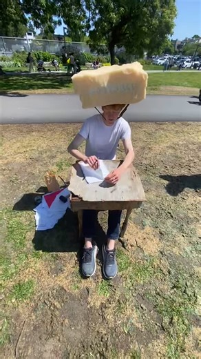 Oliver New on Instagram: "Giving out free samples at the writing exercise"