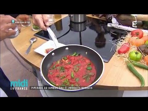 Recette : Piperade basque