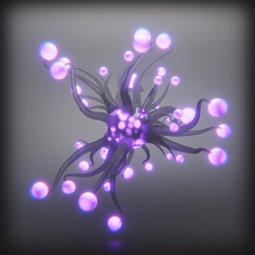 Abstract Alien Lifeform-Blender Practise