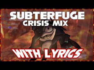 Subterfuge WITH LYRICS (CRISIS MIX) | Sonic Legacy Cover