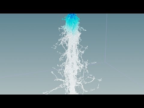 Houdini Tutorial: Add velocity to FLIP fluids (only once or over time)
