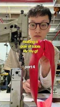 making a pair of tabis (part 4)