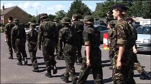 Military 'boot camp' for kids