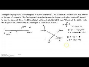 Constant velocity with 2 objects