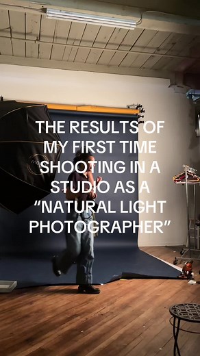 My First Studio Shoot Experience as a Natural Light Photographer