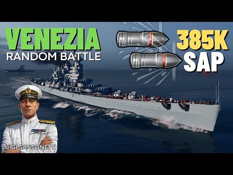 Cruiser Venezia - A Masterclass in Survival and almost 400K Damage