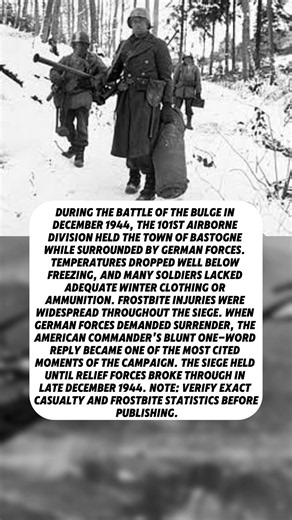 Band of Brothers Showed Bastogne — Here's the Real Cold