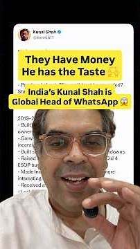 Taste is way more powerful than Money, Engineers, Users || Kunal Shah proves it, once again 🙌