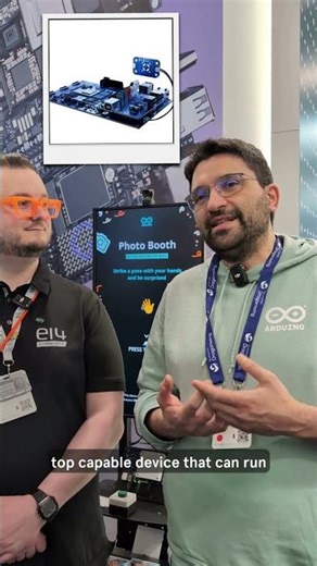 Discovering ‪@Arduino‬ VENTUNO Q board at ‪@embedded_world_official‬ !