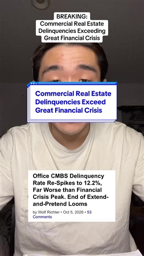 Commercial real estate delinquencies exceed 2008 peak — what it means