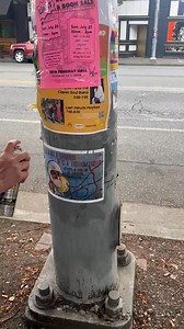 What is wrong with people? This flyer was celebrating a notorious terrorist group that that has murdered dozens of civilians and has indirectly contributed to the deaths of thousands. The cretins who put it up should be ashamed. And so should the hundreds of people who knew what it was about and walked right by. | Safe Seattle