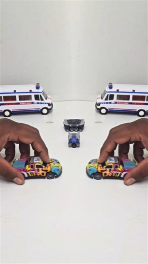 Big Ambulance Rescue Mission! 🚑🚌 #viral"