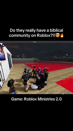 Do they really have a biblical community on Roblox?!!🤯🔥 The church is a spiritual hospital!!