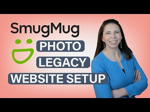 SmugMug website setup for digital photo organizing | SmugMug for photo organizing