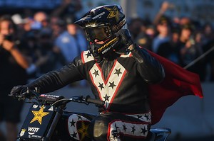 Watch record-breaking motorcycle jump: Motocross daredevil Colby Raha soars into history