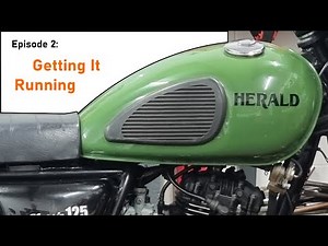 Herald Repair / Episode 2 / getting it running / #motorcycle #repair #fixed