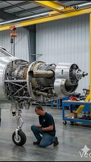 How a Turboprop Aircraft Is Actually Built #engineering