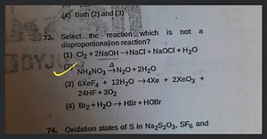 Can \mathrm{ClO}_{4}{ }^{-}exhibit disproportionation reaction?... | Filo