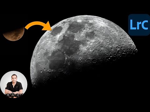 How to Edit Moon Photos in Lightroom Classic - Complete Tutorial