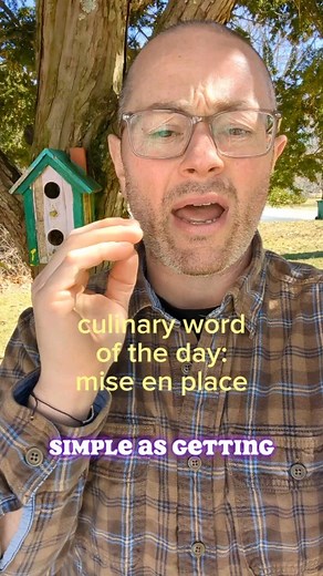 Mise en place. What does it mean? #culinary #terms #wordoftheday #miseenplace | Bob Morano