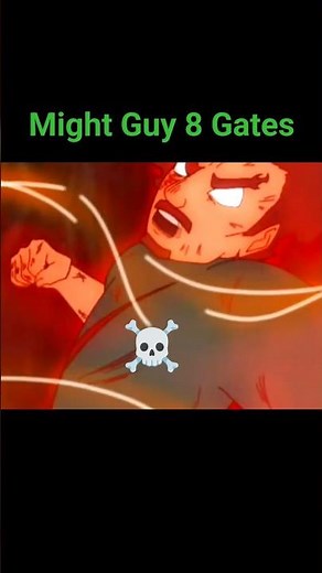 Might Guy 8 Gates 🔥💪 | 4K CapCut Anime Edit | All Enemy Editing Tutorial | Naruto Shippuden #anime