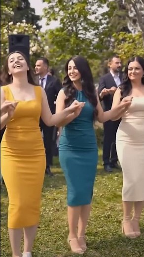 Colorful and Enthusiastic Moments of Women Dancing Halay #halay #kurdish #kurdishlanguage #weddin...