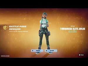 How To Get Turquoise Elite Jules Skin NOW FREE In Fortnite (Unlocked LEGO Turquoise Elite Jules)