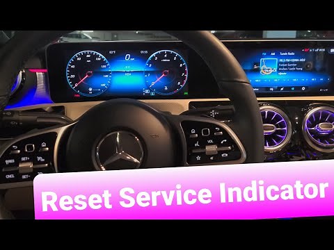 Mercedes Benz - Reset service indicator message A220 V177 W177 | C118 CLA250 GLA GLB AMG ディーラーモード