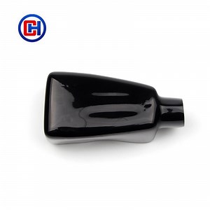 [Hot Item] Plastic Cable End Cap Protector Rubber Positive and Negative Pole Stud Covers Soft PVC Red Black Automotive Straight Battery Terminal Cover