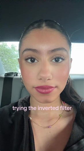 WTFFF WHY DO I LOOK LIKE THAT #Inverted #relateable #fyp | invert filter