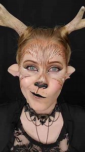 Adorable deer makeup look that will make you smile