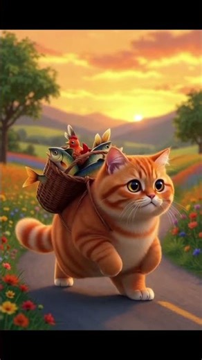 The Masterchef Cat! 🐱🍳 #AIAnimation