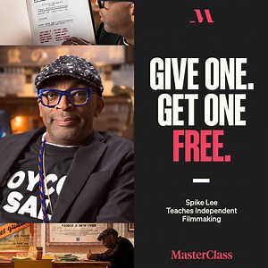 Give the gift of inspiration. Get inspired. Give one annual membership. Get one free. Offer terms apply. Limited-time offer. | MasterClass