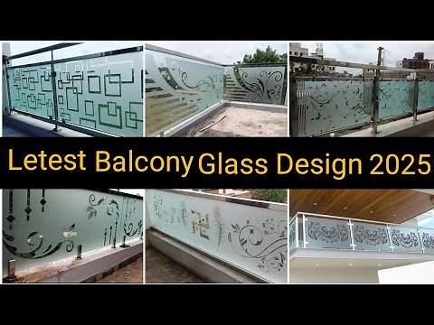 50+ Glass Railing Balcony Design 2025 | Balcony Glass Design | Balcony Design | Steel Railing Design