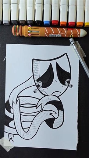 gangle drawing✨🎪the amazing digital circus#tadc#theamazingdigitalcircus #howtodraw #fyp