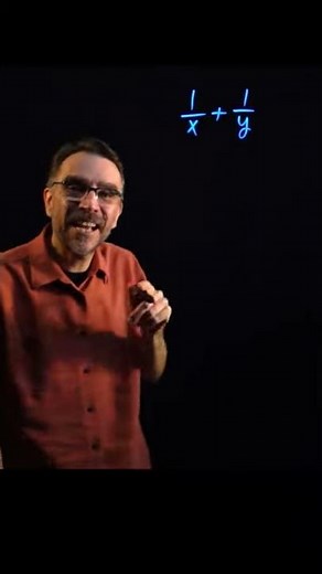 How to Add Fractions EASY Common Denominator #shorts