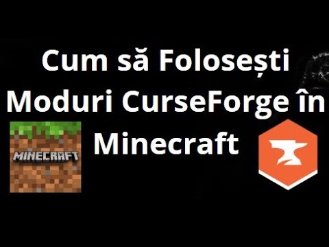 Cum să Folosești Moduri CurseForge în Minecraft — Ghid Complet