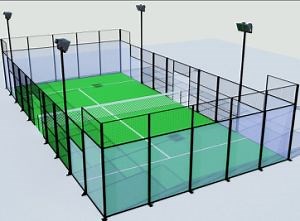 [Hot Item] Factory Supply Classic Paddle Tennis Court Padel Court Customized Sports Equipment