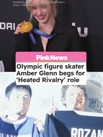 American figure skater Amber Glenn has made a public bid for a ‘Heated Rivalry’ role of her own after taking home an Olympic gold medal at the 2026 Olympic Winter Games in the women’s figure skating team event. On Thursday (5 March), while speaking with Access Hollywood on the red carpet of the GLAAD Media Awards, the pansexual figure skater declared her love for the show and made it clear she would jump at the chance to have a role for herself. “I watched it at the Olympics and I want yuri ‘Hea