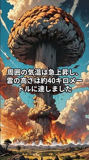 冷戦時代の衝撃：史上最大の水爆実験「ツァーリ・ボンバ」 #一口歴史 #historysnack