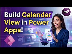 Build Calendar View in Power Apps | Step-by-Step #PowerApps #PowerPlatform #CanvasApp