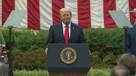 President Trump speaks at 9/11 Memorial Ceremony at the Pentagon