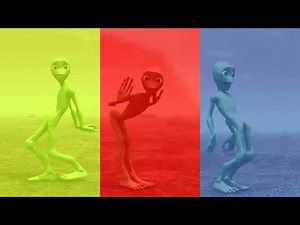 Alien dance - Funny alien - Dame tu cosita - Funny alien dance - Green alien dance - Dance song