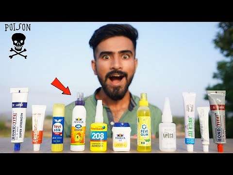 Mixing All Glue And Making Super Alien Glue | सब ग्लू मिलकर बनाया एलियन ग्लू - Will It Work?