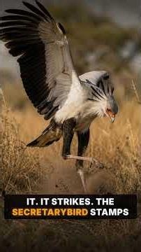 Secretarybird (South Africa): The Eagle That Kills Snakes on Foot