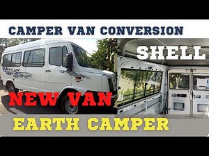 CamperVan Conversion | Shell Van and ON-ROAD Price of Shell | Insulation Earth Camper Bangalore